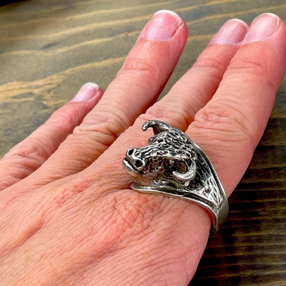 Silver Bull Ring